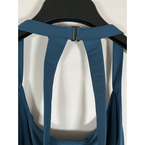 Halara Backless Twisted Active Dress Easy Peezy Majolica Blue‎ XL Longer Length - Picture 6 of 10